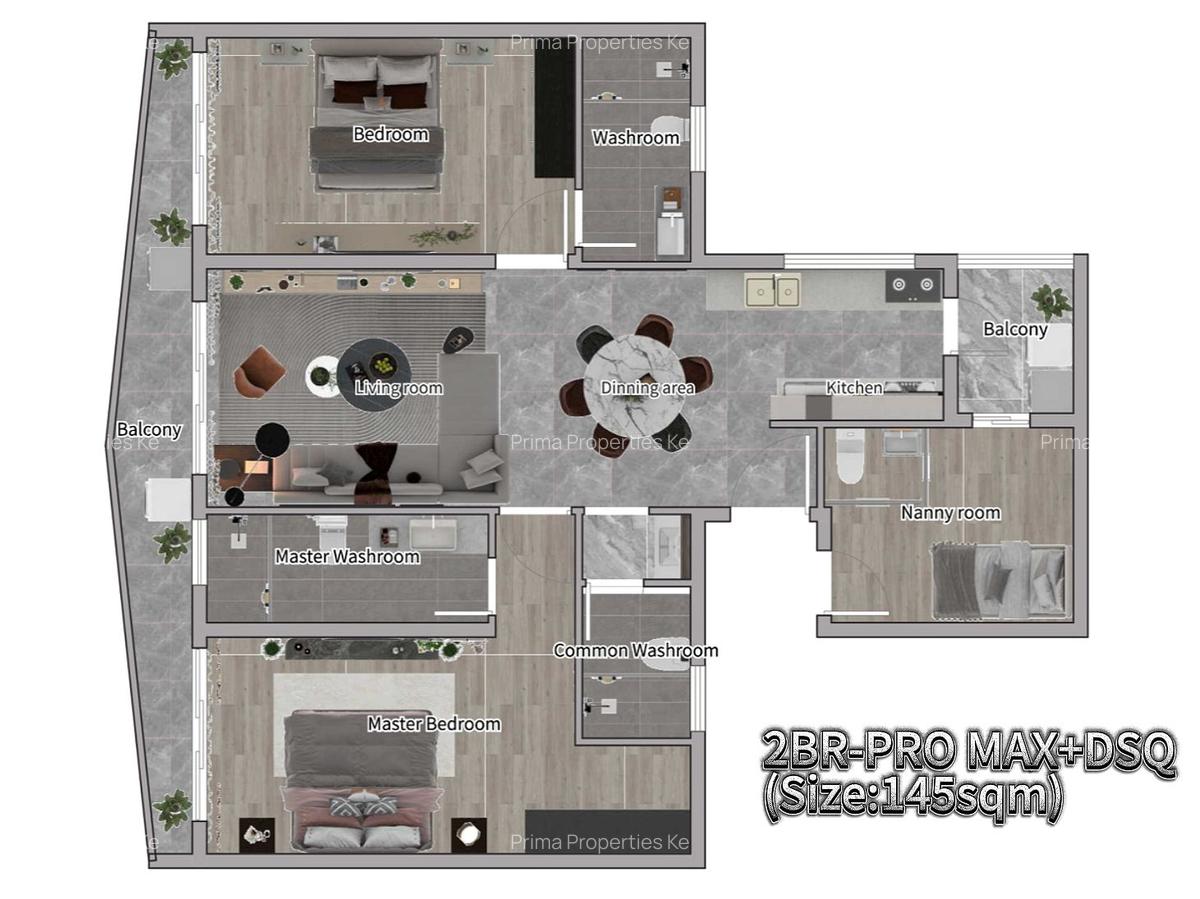 2 Bed Apartment with En Suite at Westland'S Road - 13