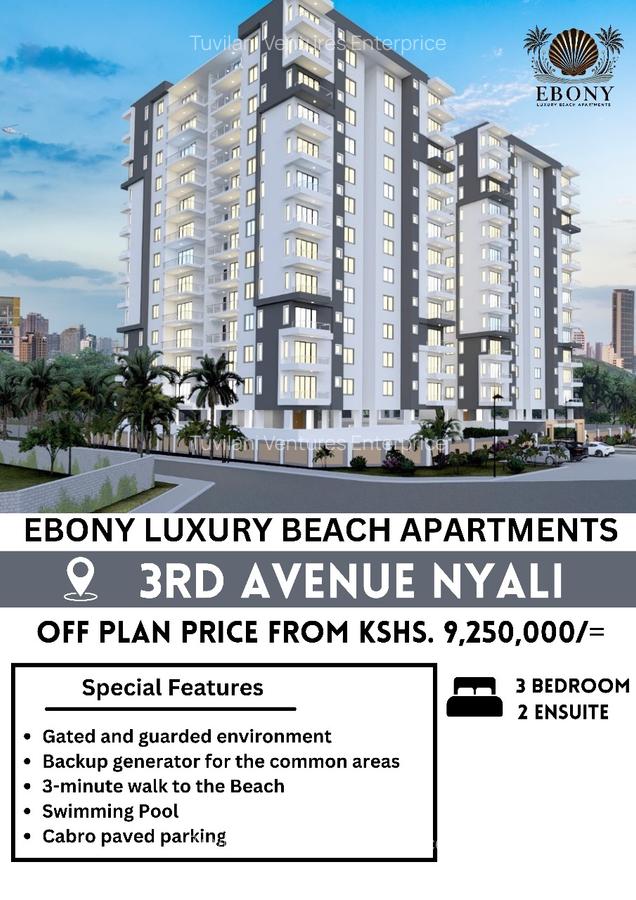 Serviced 3 Bed Apartment with En Suite at Nyali Mombasa - 1