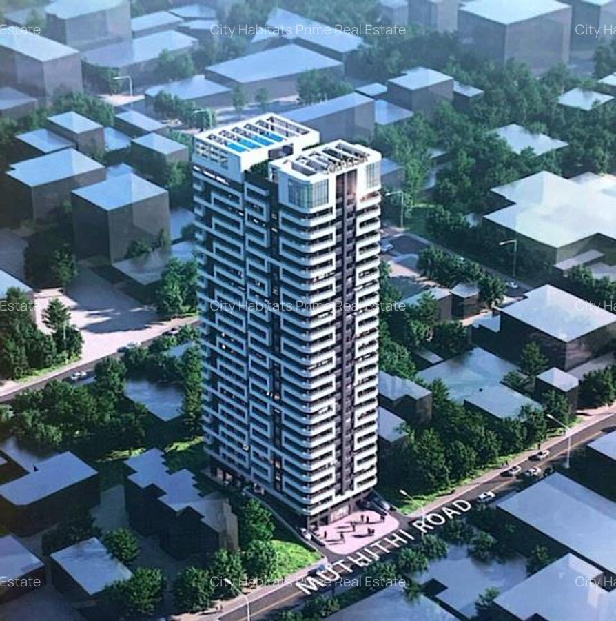 Studio Apartment with Swimming Pool in Westlands Area - 1