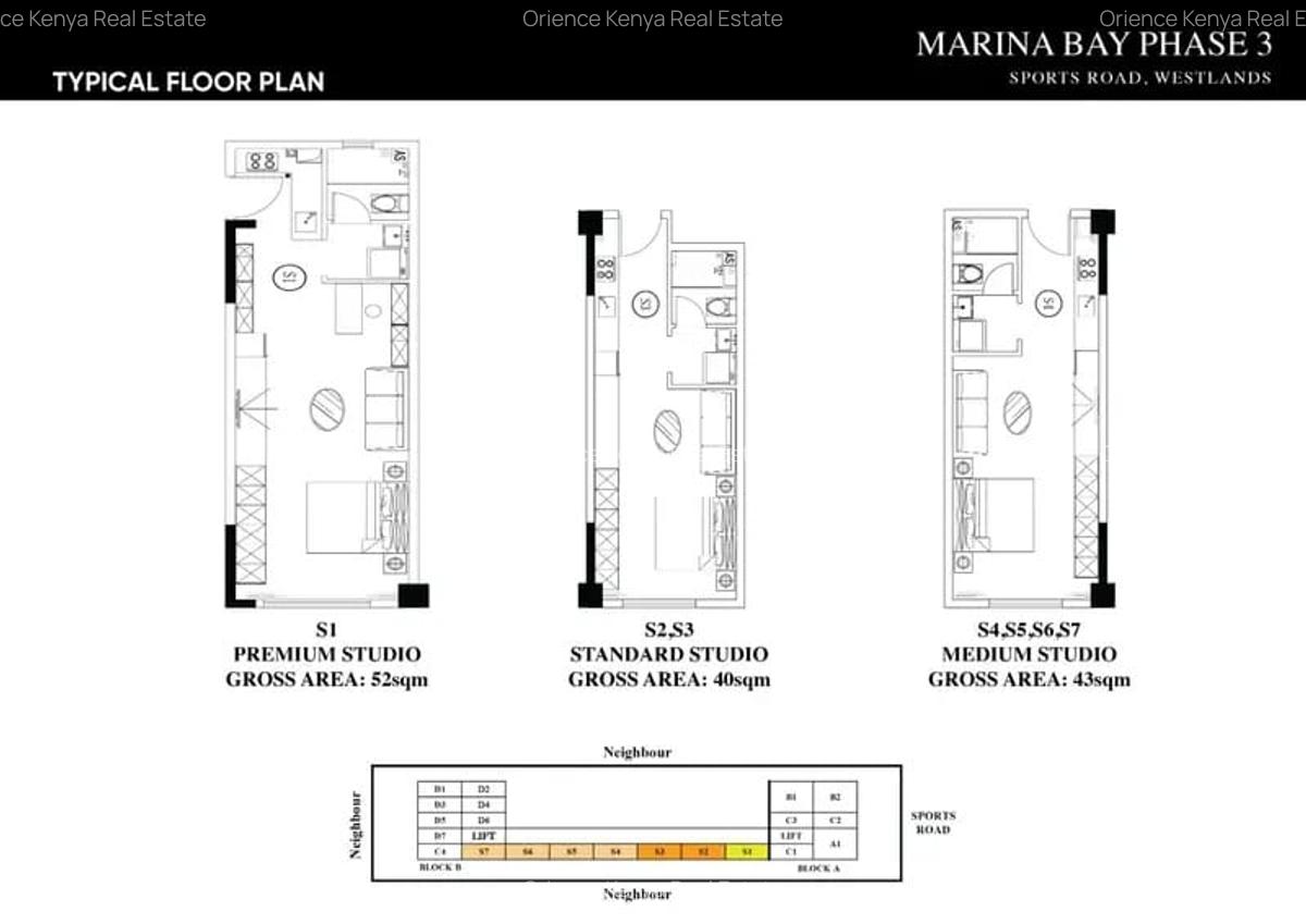 Serviced Studio Apartment with Swimming Pool in Westlands Area - 1