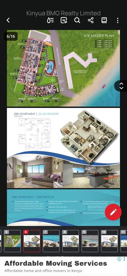 2 Bed Apartment with En Suite in Nyali Area - 7