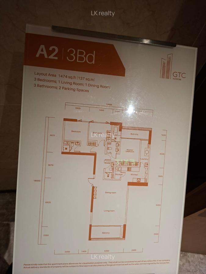 Serviced 3 Bed Apartment with En Suite at Westlands Road - 1