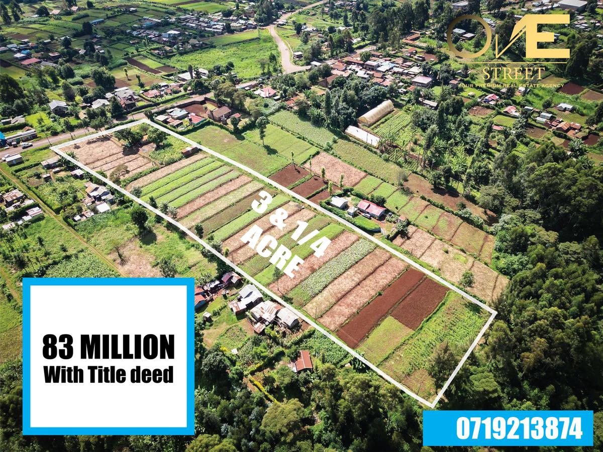 land at wangige- ngechu rd