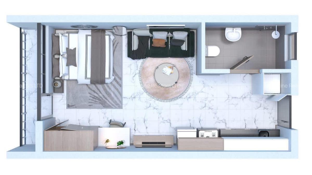 Studio Apartment with En Suite in Kitisuru - 19