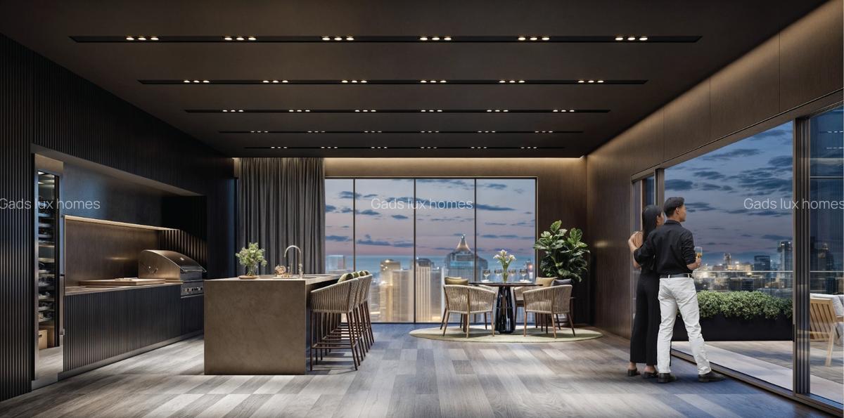 Serviced Studio Apartment with En Suite at Muthithi Road - 5