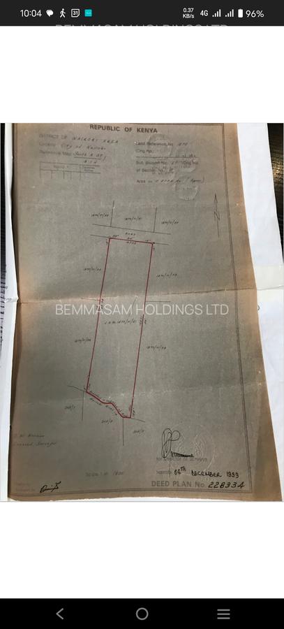 2 ac Land at East Church Road Off Mvuli Rd - 1