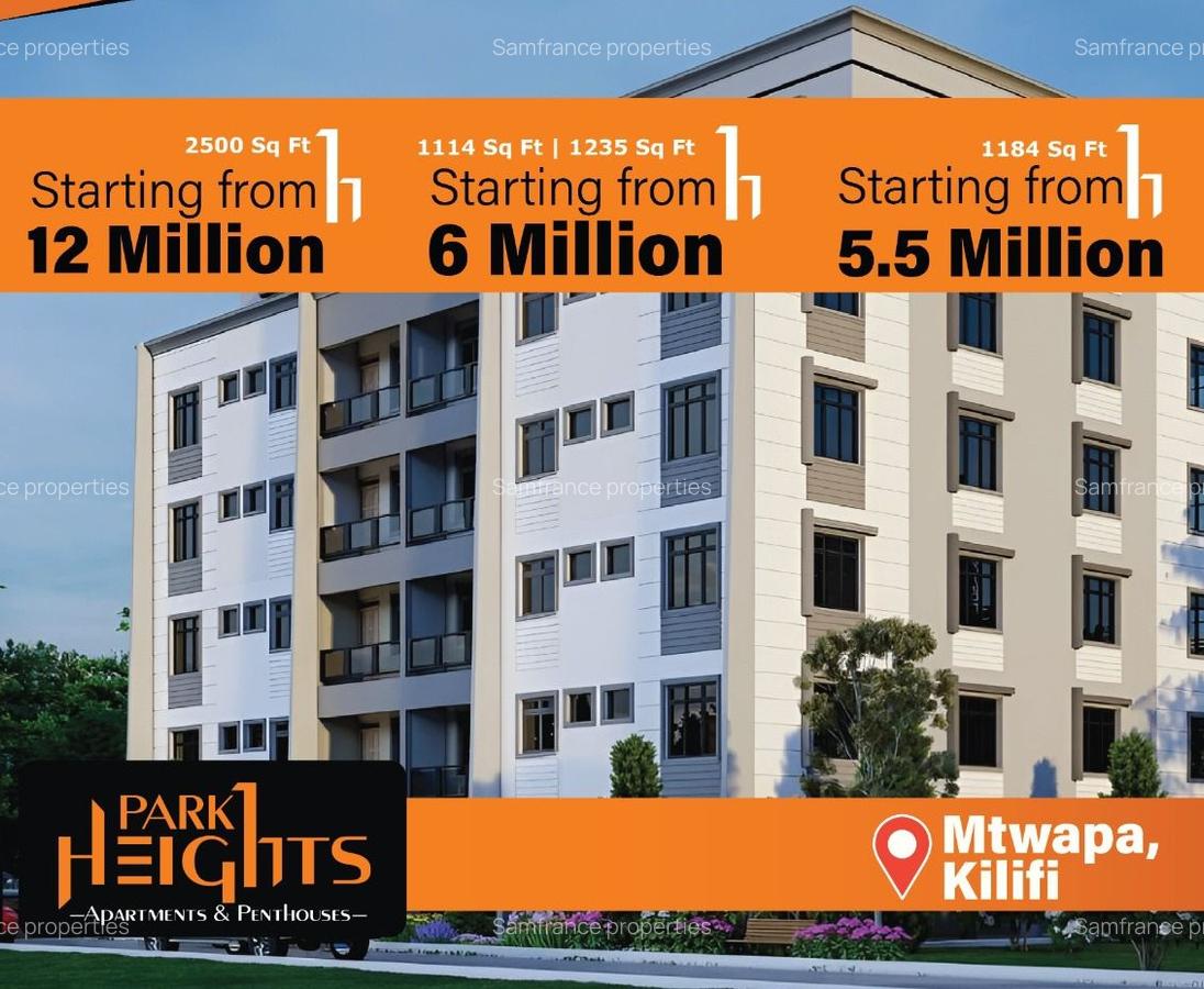 Serviced 2 Bed Apartment with En Suite at Mtwapa - 1