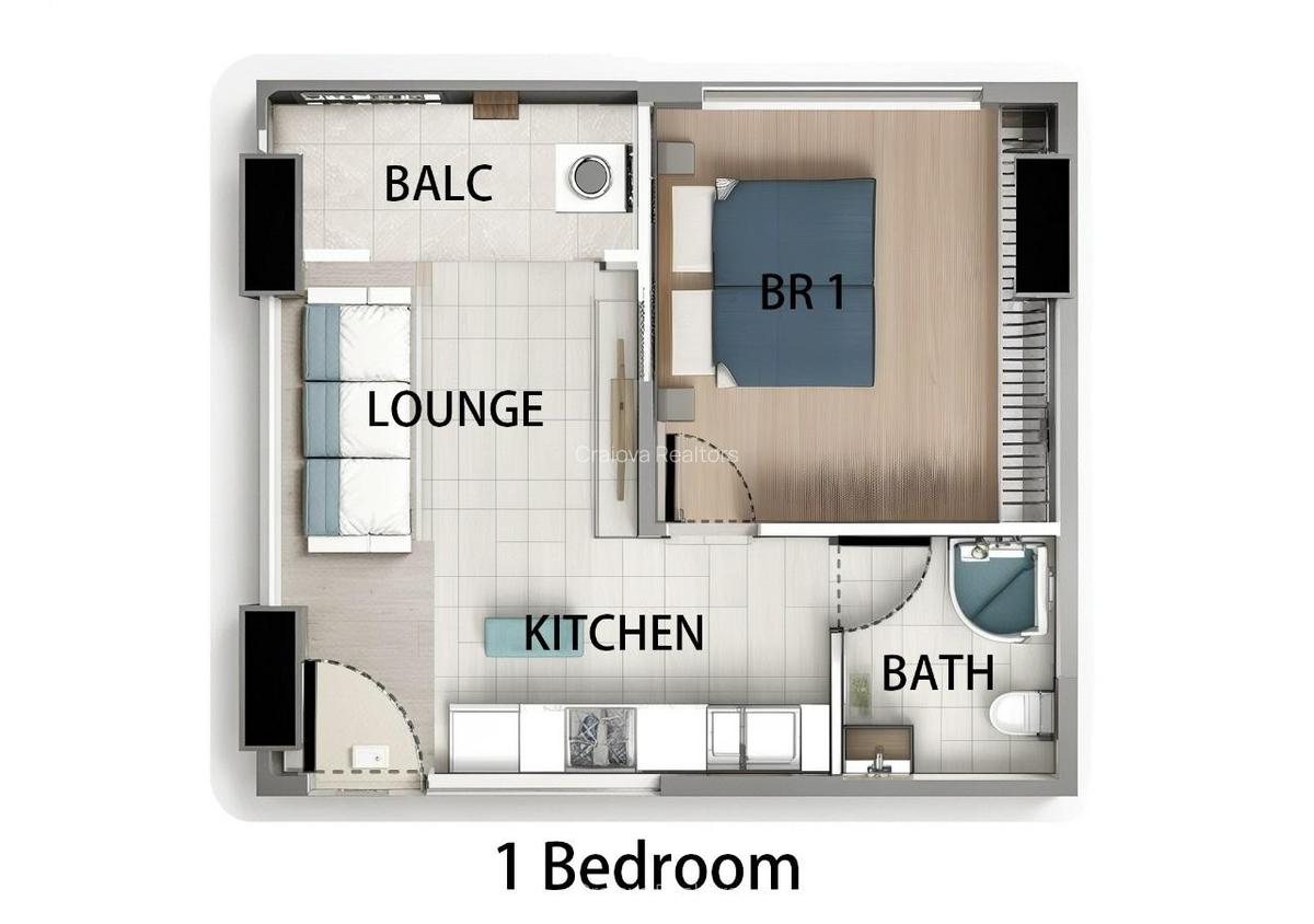 1 Bed Apartment with Swimming Pool at Riara Road - 6