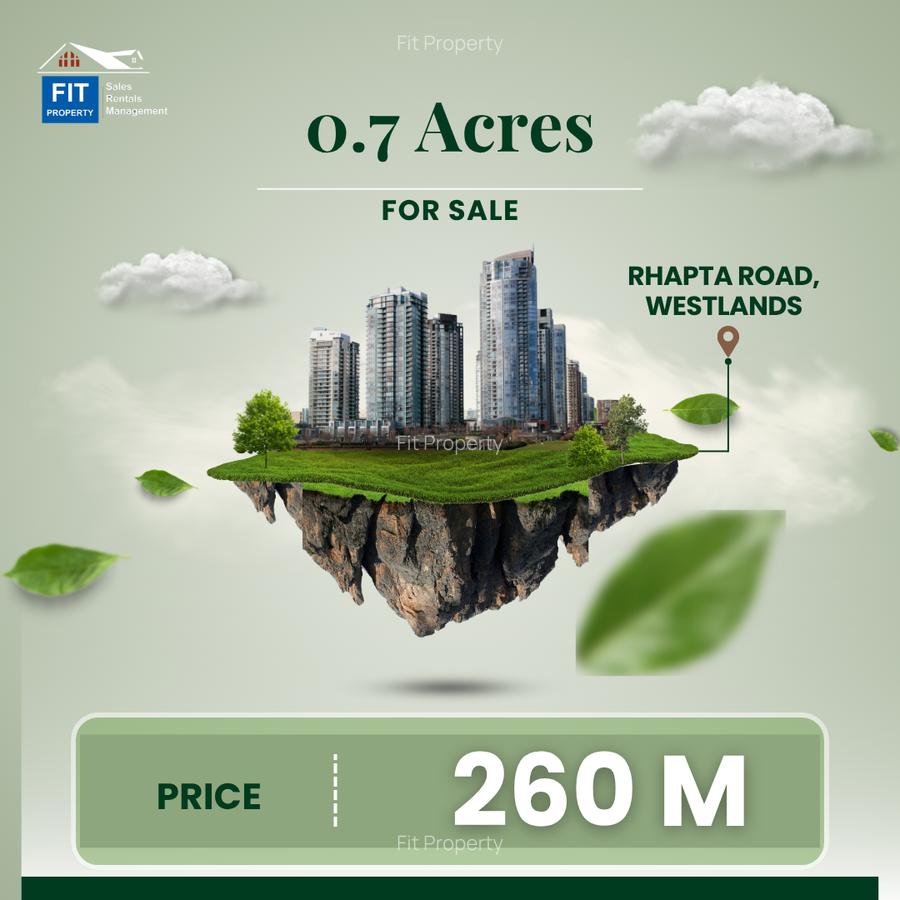 0.7 ac Land in Rhapta Road - 1