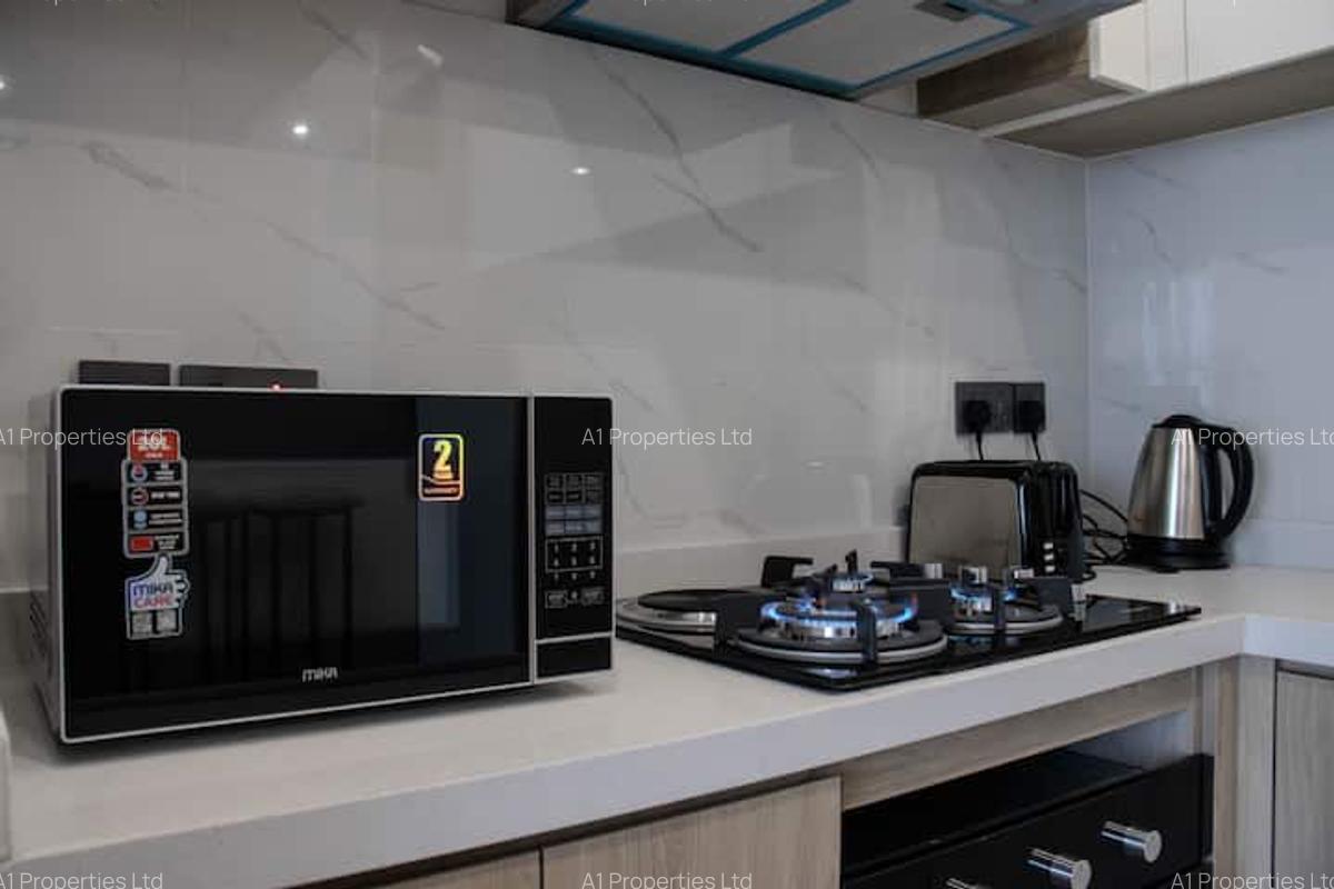 Furnished 1 Bed Apartment with Swimming Pool at Riara Road - 7