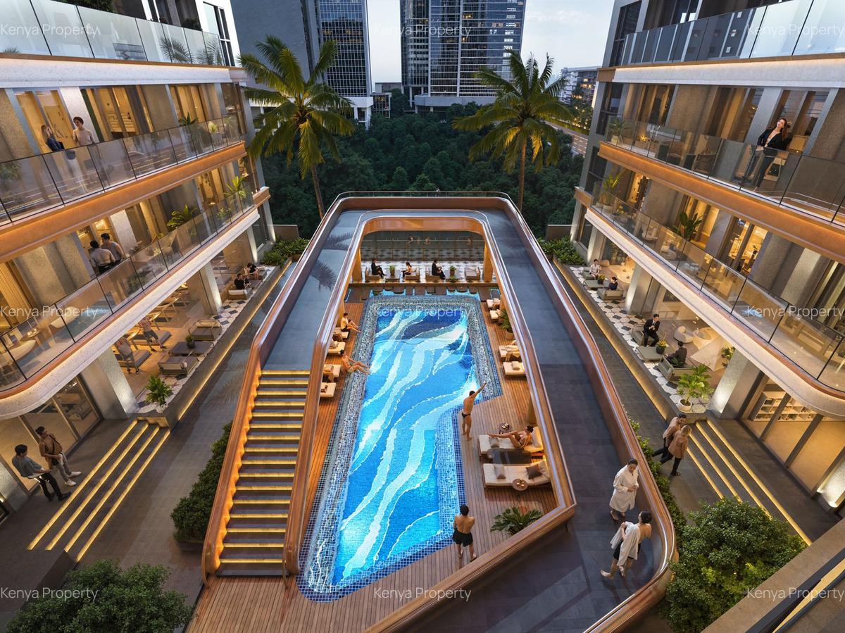 Studio Apartment with Swimming Pool at Muthithi Road - 20