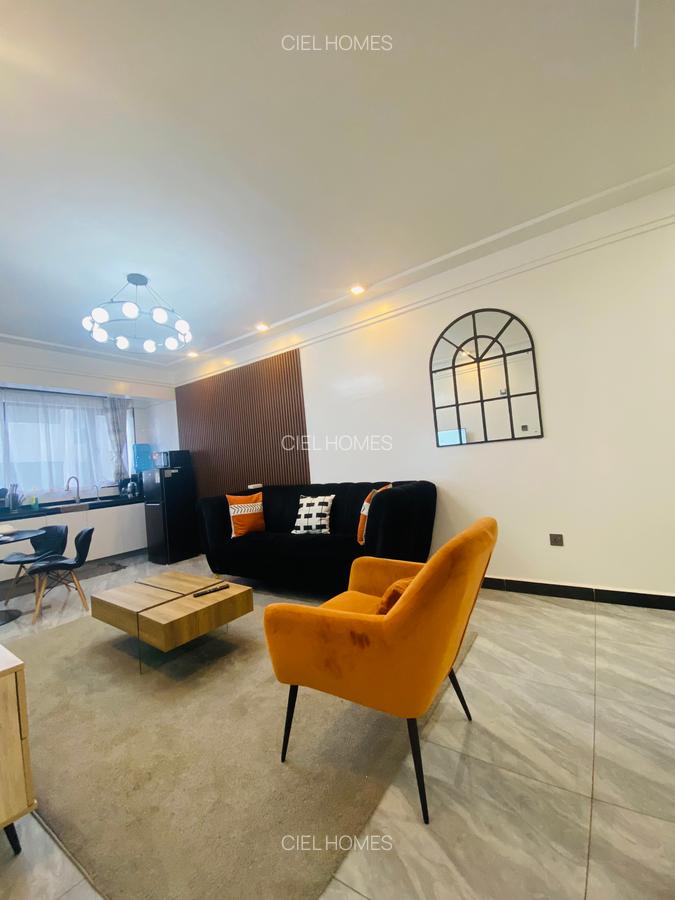 Furnished 1 Bed Apartment with Swimming Pool in Kilimani - 4