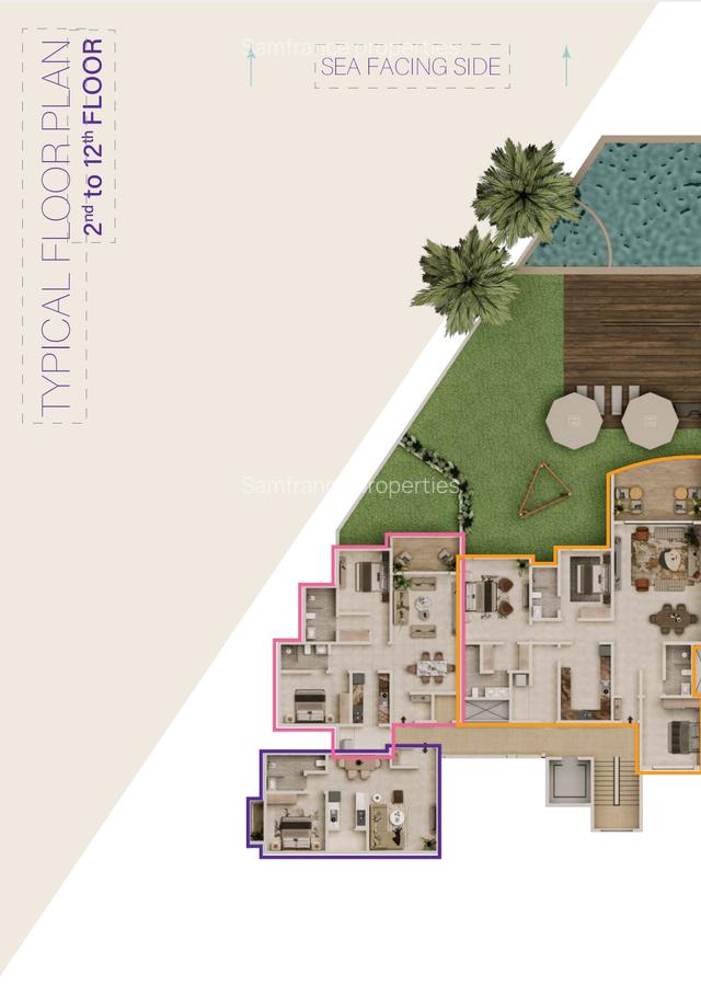 Serviced 3 Bed Apartment with En Suite at Mwamba Drive - 7