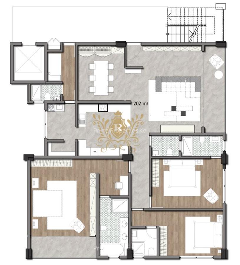 3 Bed Apartment with En Suite at Ndemi Road - 9