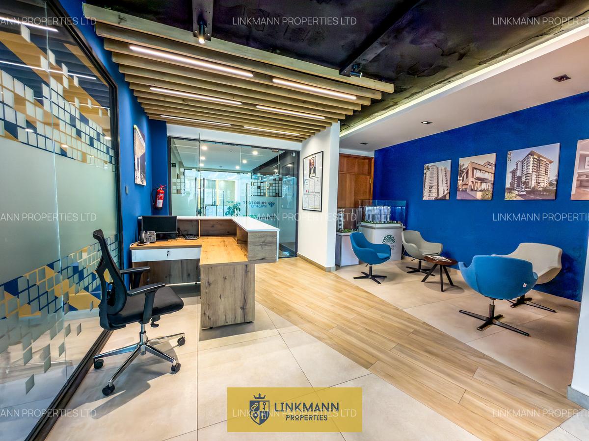 Furnished 3,500 ft² Office with Service Charge Included in Westlands Area - 3