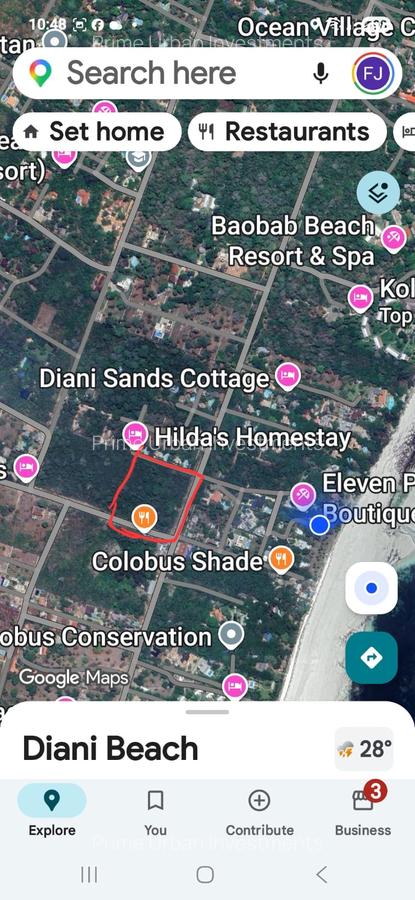 2,023 m² Land at Diani Beach - 5