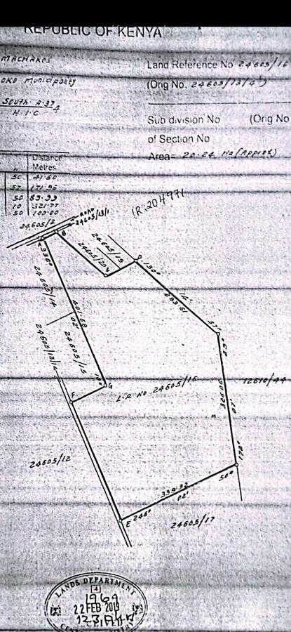 50 ac Land at Athiriver - Mombasa Road - 1