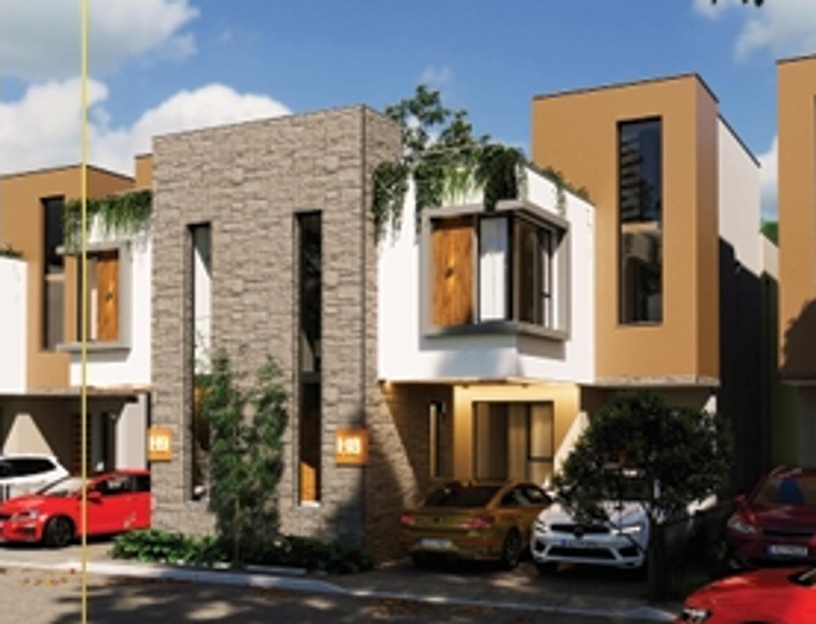 4 Bed Townhouse with En Suite at Mlolongo Mombasa Road - 1