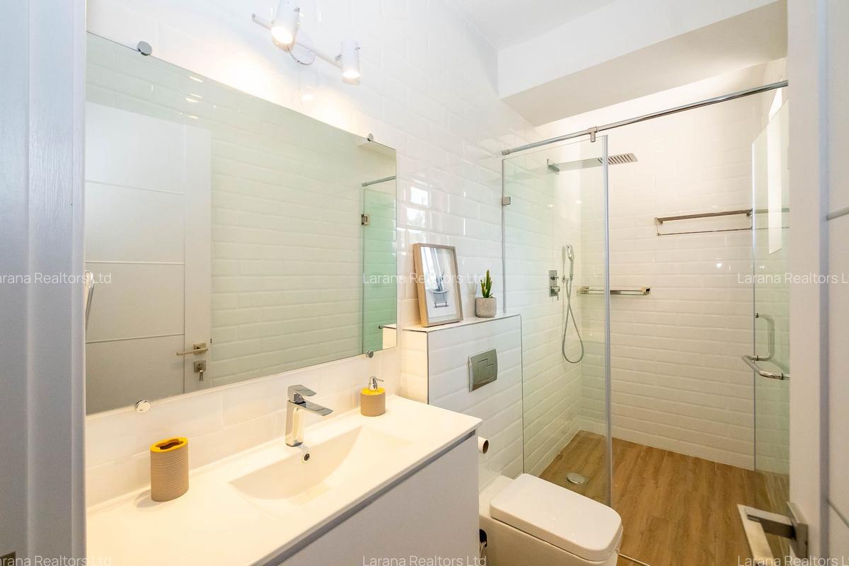 Furnished 3 Bed Apartment with Swimming Pool at Othaya Rd - 17