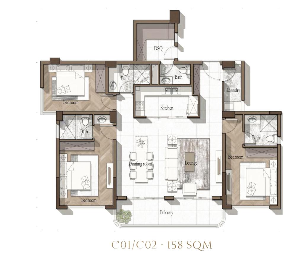 3 Bed Apartment with En Suite at Next To Westgate Mall - 15
