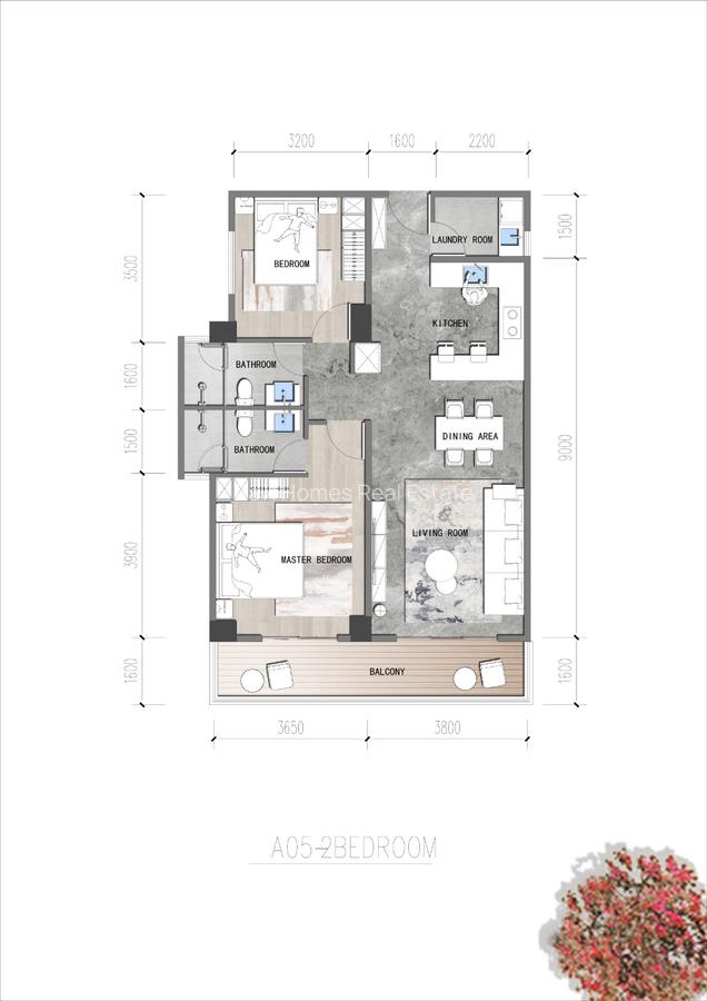 2 Bed Apartment with En Suite in Westlands Area - 6