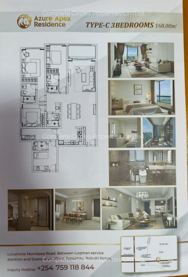 3 Bed Apartment with En Suite at Mombasa Road - 3