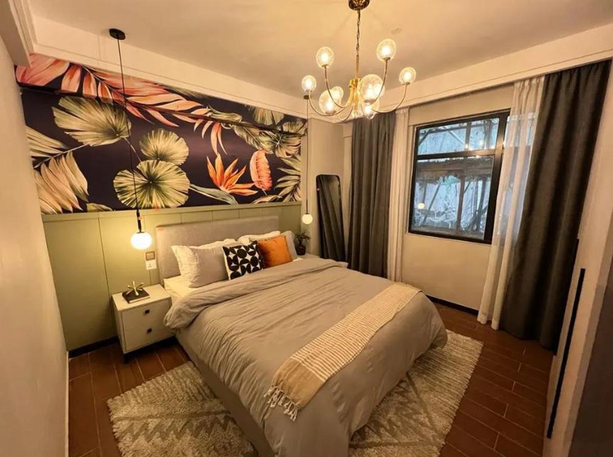 serviced 1 bed apartment with en suite in kilimani