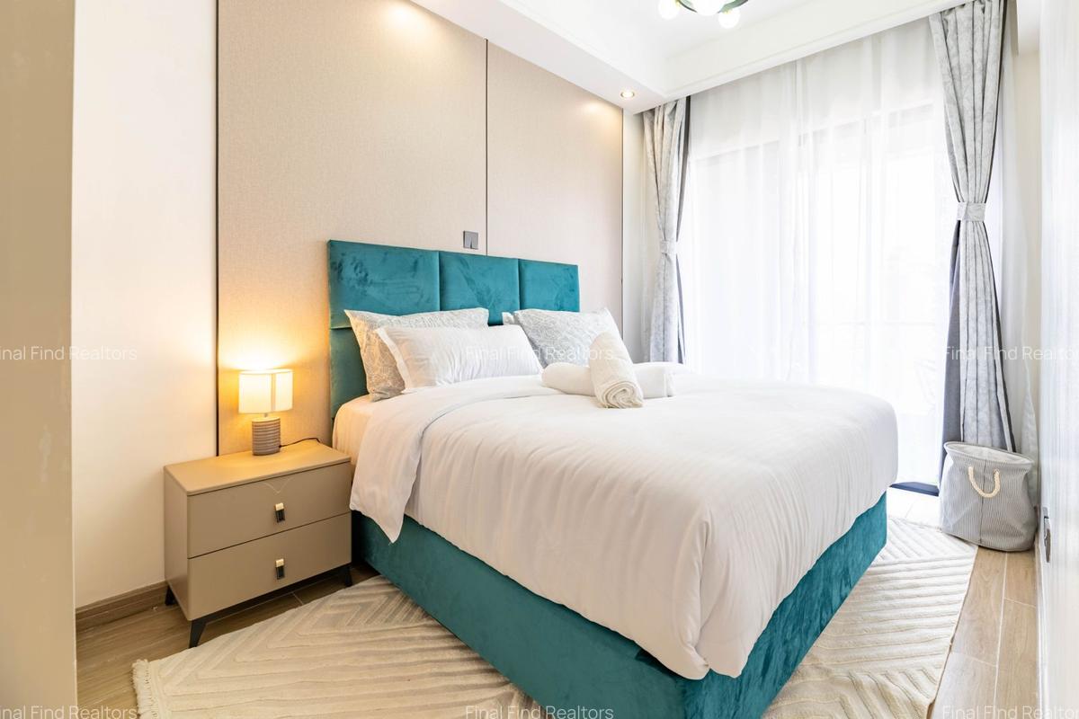 Furnished 1 Bed Apartment with Swimming Pool in Kilimani - 18