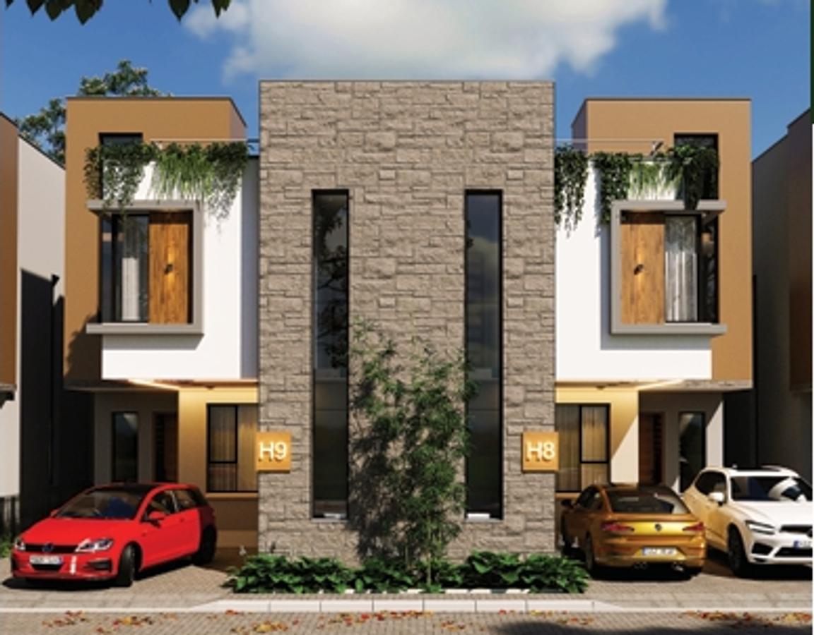 4 Bed Townhouse with En Suite at Mlolongo Mombasa Road - 1