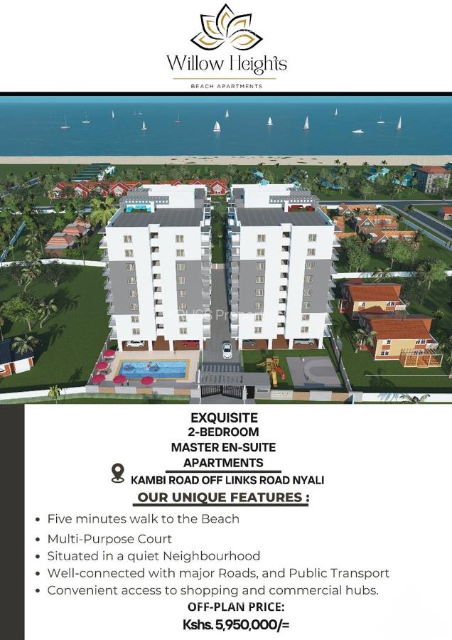 2 Bed Apartment with En Suite in Nyali Area - 1