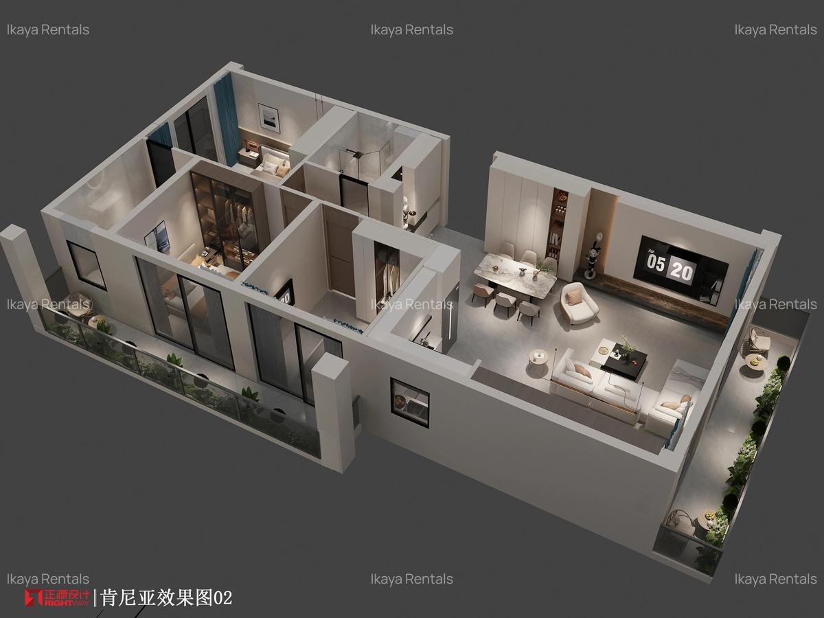 3 Bed Apartment with En Suite in Ongata Rongai - 4