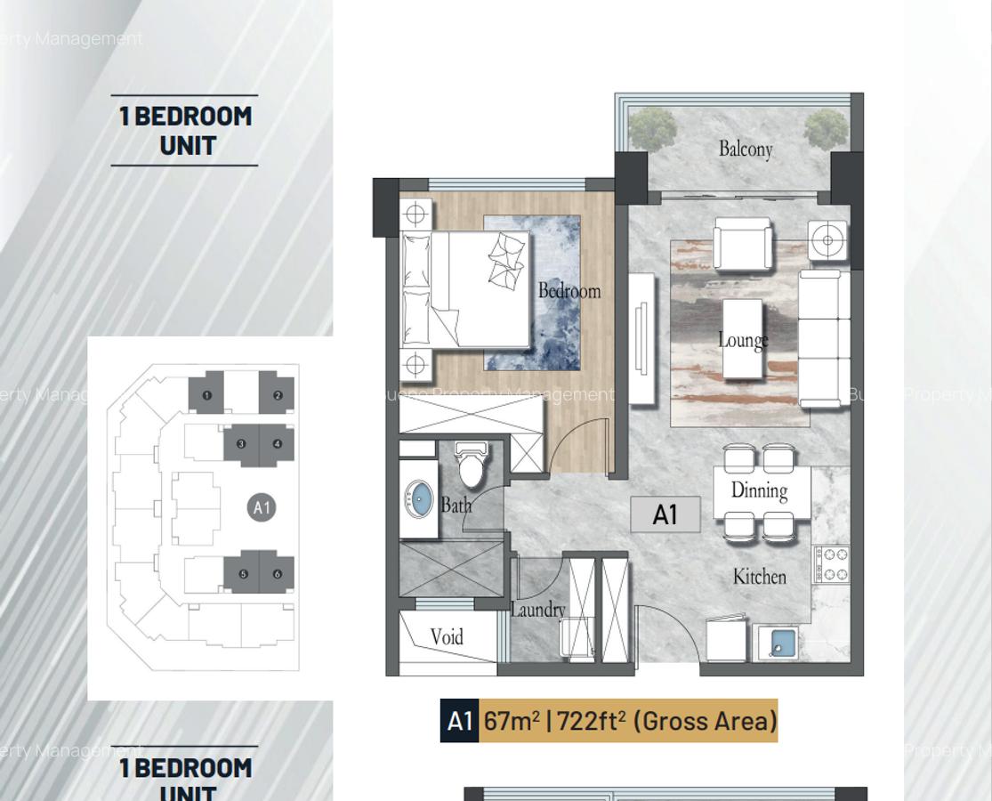 1 Bed Apartment with En Suite in Westlands Area - 5