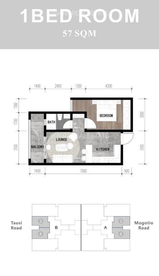 3 Bed Apartment with Swimming Pool at Westlands - 12