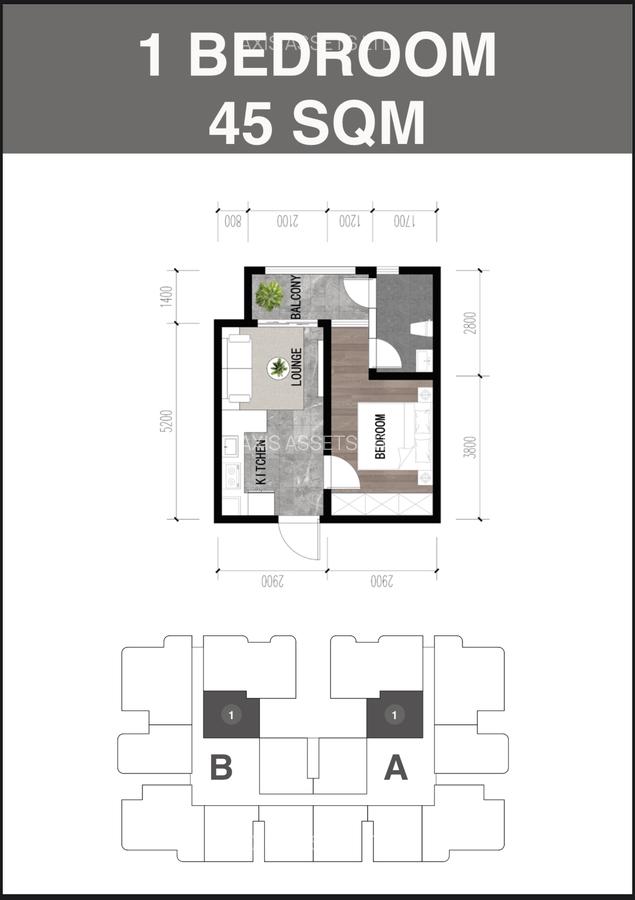 1 Bed Apartment with Swimming Pool at Wood Avenue - 4