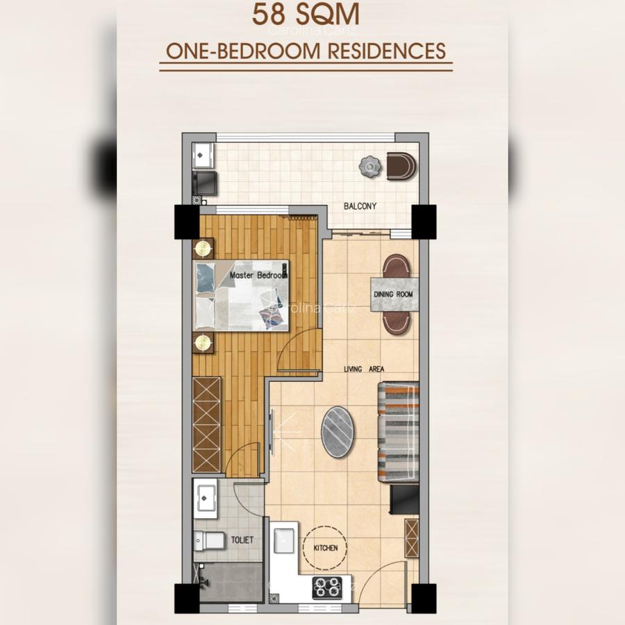 1 Bed Apartment with En Suite at Rhapta Road - 14