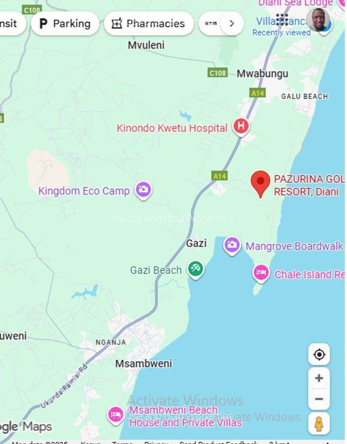 10,890 ft² Residential Land at Diani Beach - 13