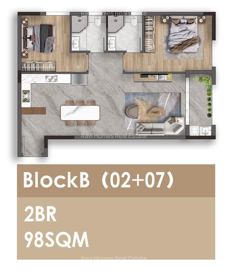 3 Bed Apartment with En Suite in Kilimani - 9