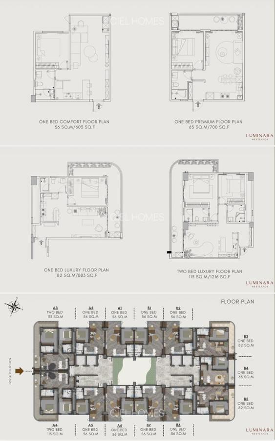 1 Bed Apartment with Swimming Pool at Mogotio Road - 4