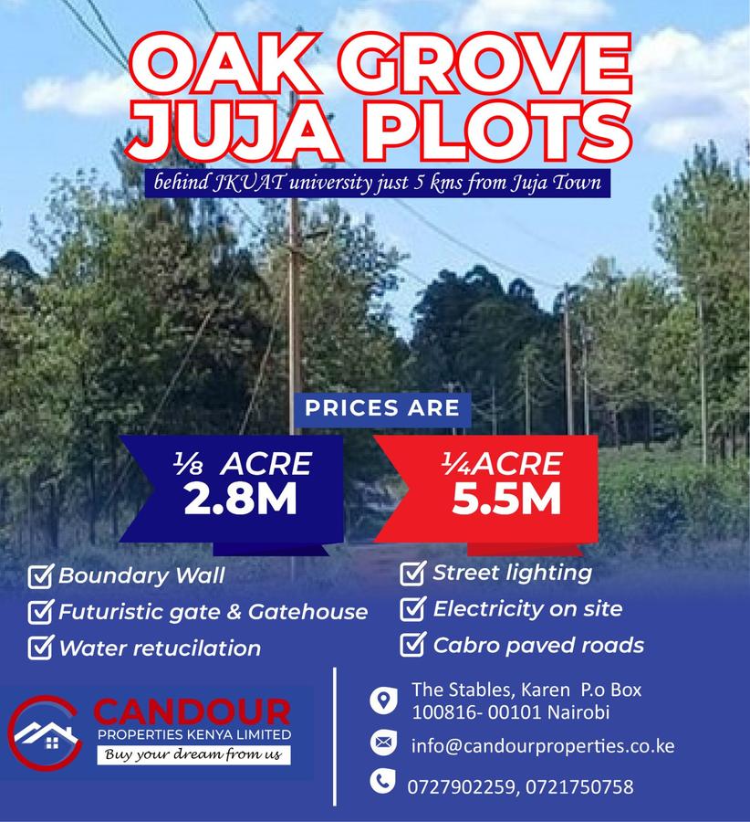 5,000 ft² Land at Juja Town Kiambu Thika Road - 9