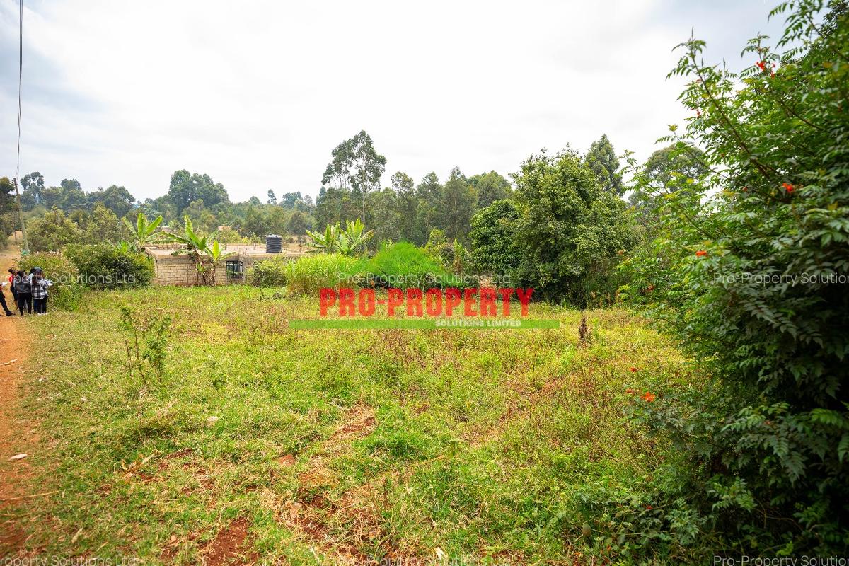 0.1 ha Residential Land in Kikuyu Town - 2
