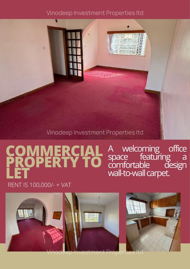 900 ft² Commercial Property with Service Charge Included at Old Waiyaki Way - 1