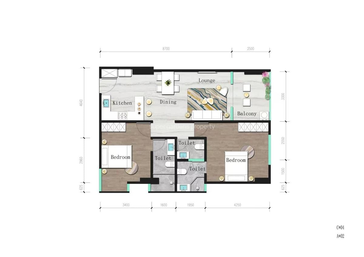 Serviced 2 Bed Apartment with En Suite at Wood Avenue - 1