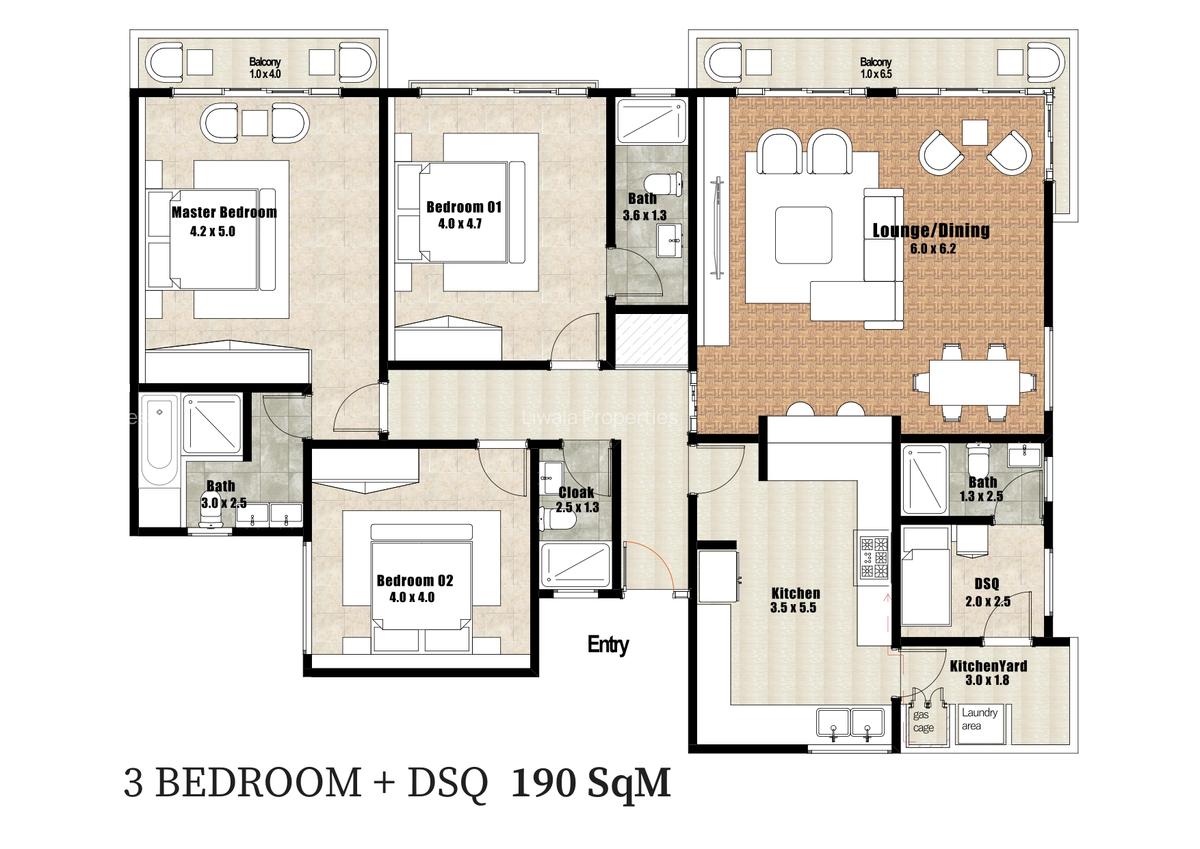 4 Bed Apartment with En Suite in Kileleshwa - 5