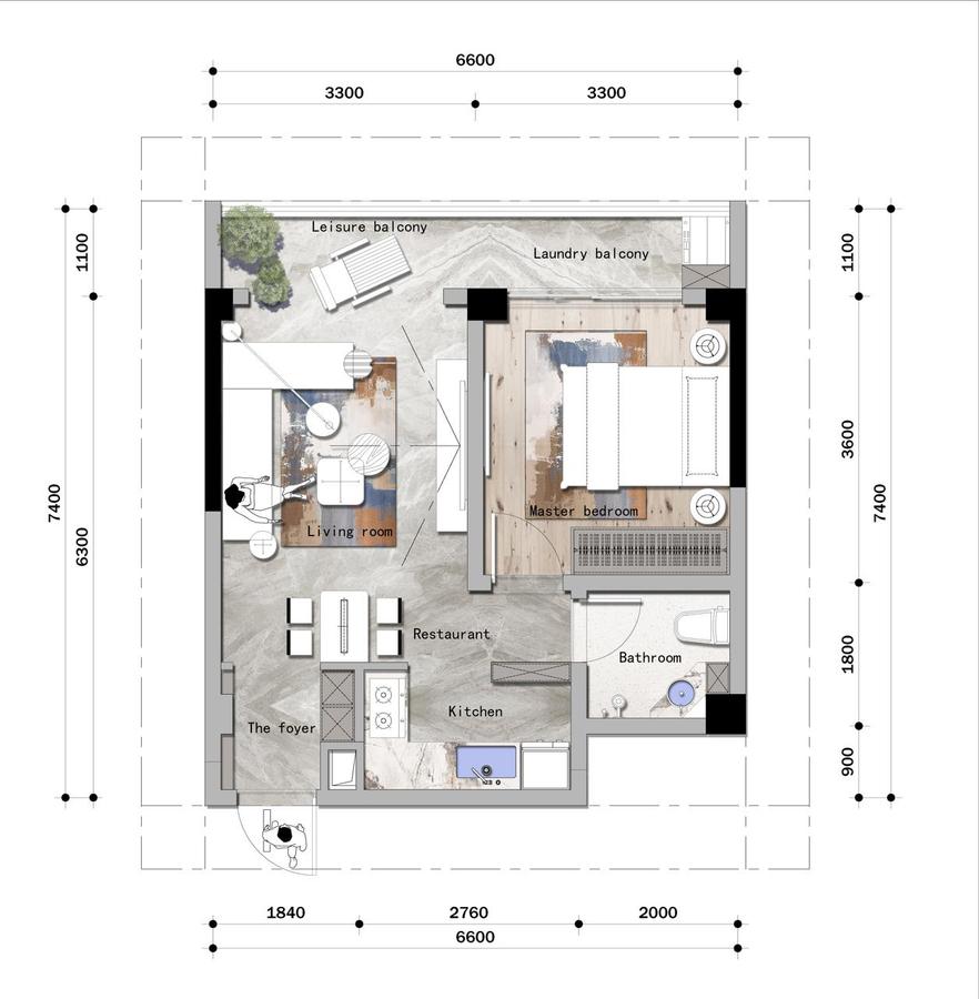 Studio Apartment with Swimming Pool at Muthithi Road - 8