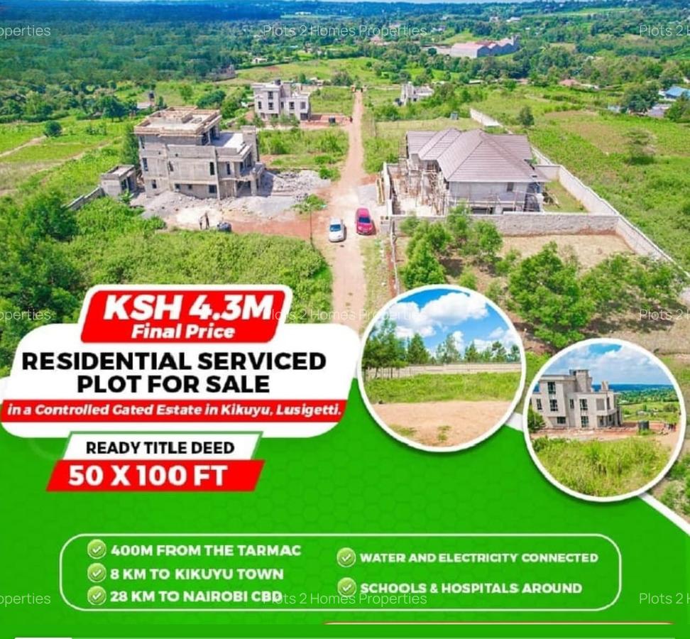 500 m² Residential Land at Lussingetti - 1