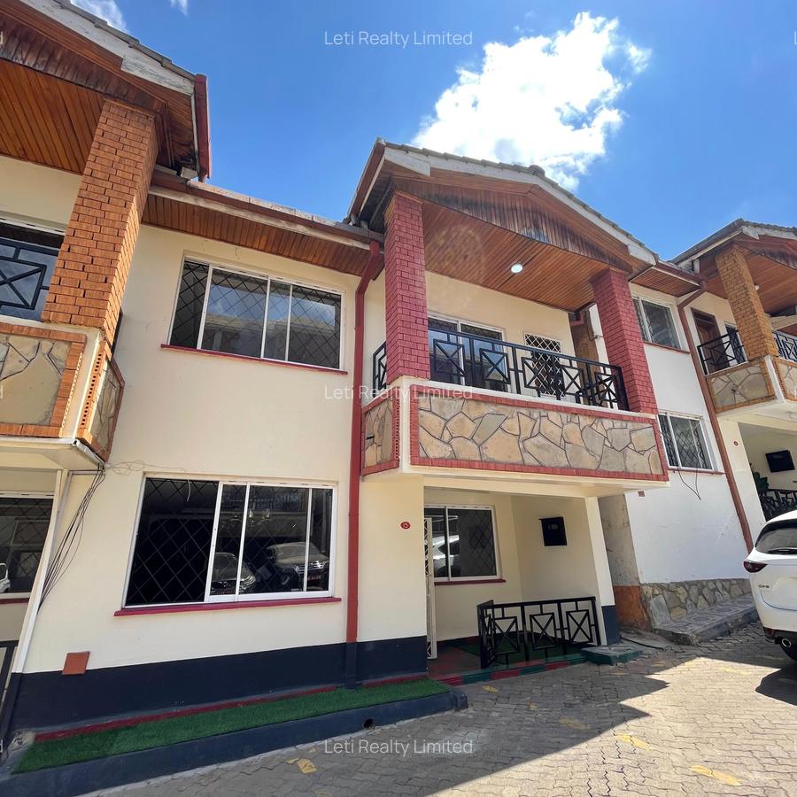 4 Bed Townhouse with En Suite in Kileleshwa - 1