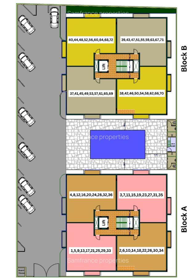 Serviced 3 Bed Apartment with Swimming Pool at Mount Kenya Road - 5