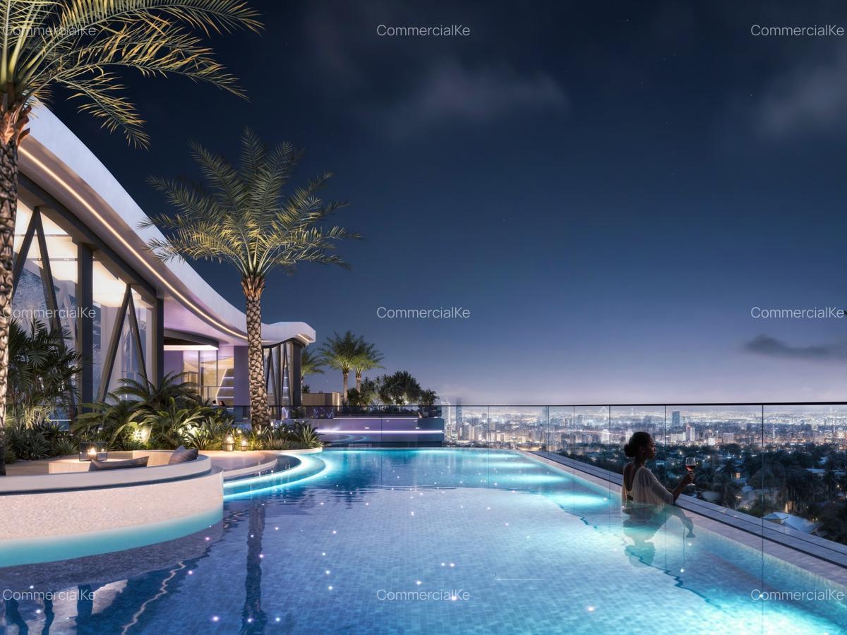 1 Bed Apartment with Swimming Pool at Kilimani - 1