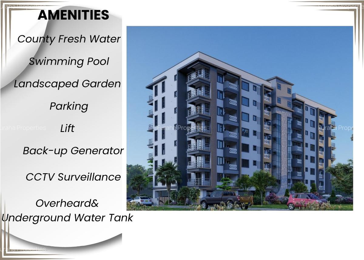 2 Bed Apartment with Swimming Pool in Nyali Area - 4