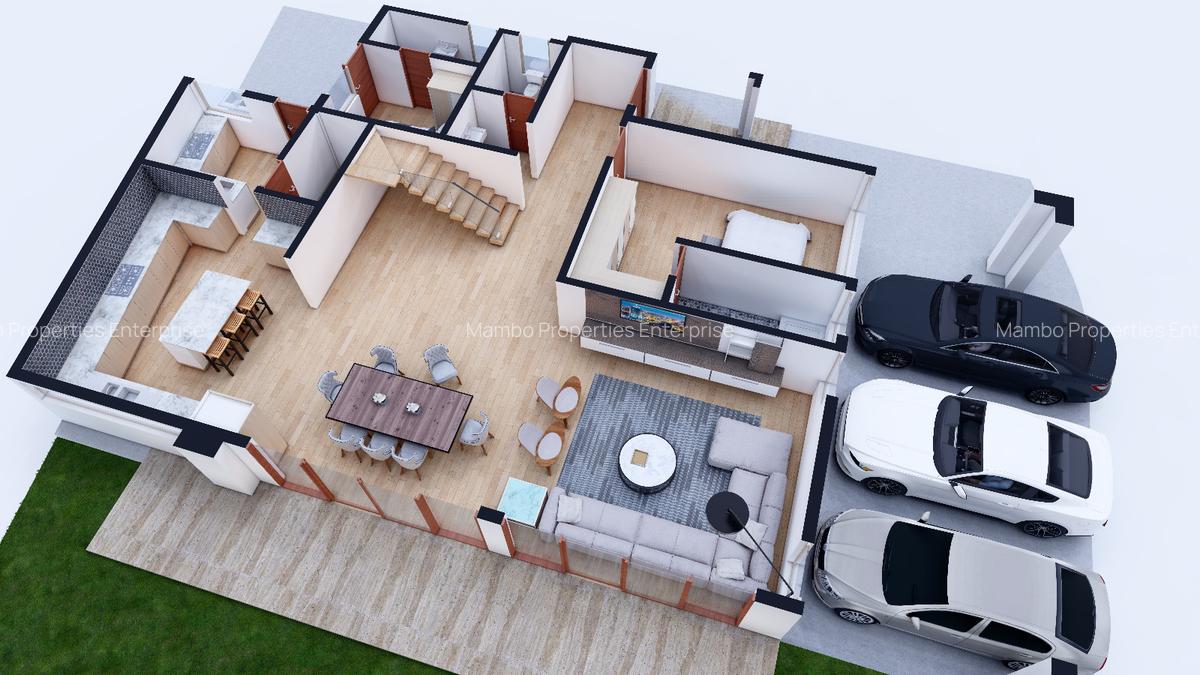 5 Bed Townhouse with En Suite at Kabarsiran Ave - 12